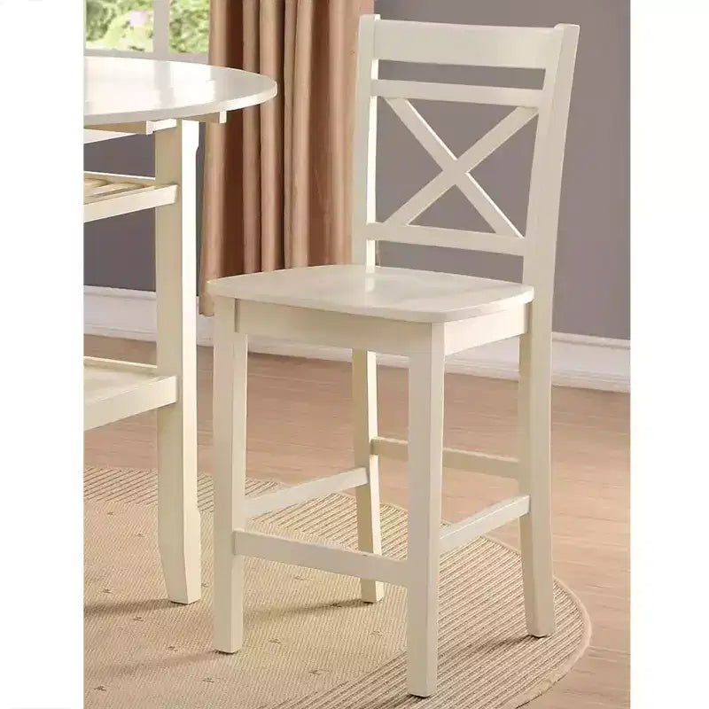 Chaises de comptoir en bois Simple Relax