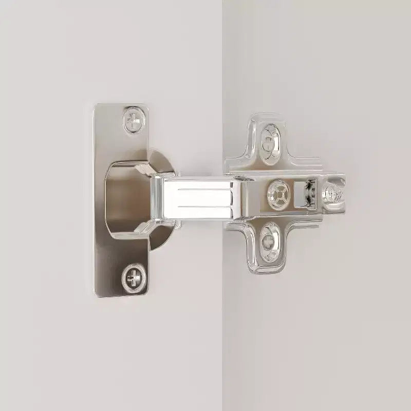 Armoire blanche Ensemble de penderies minimalistes modernes à motifs linéaires et accessoires dorés