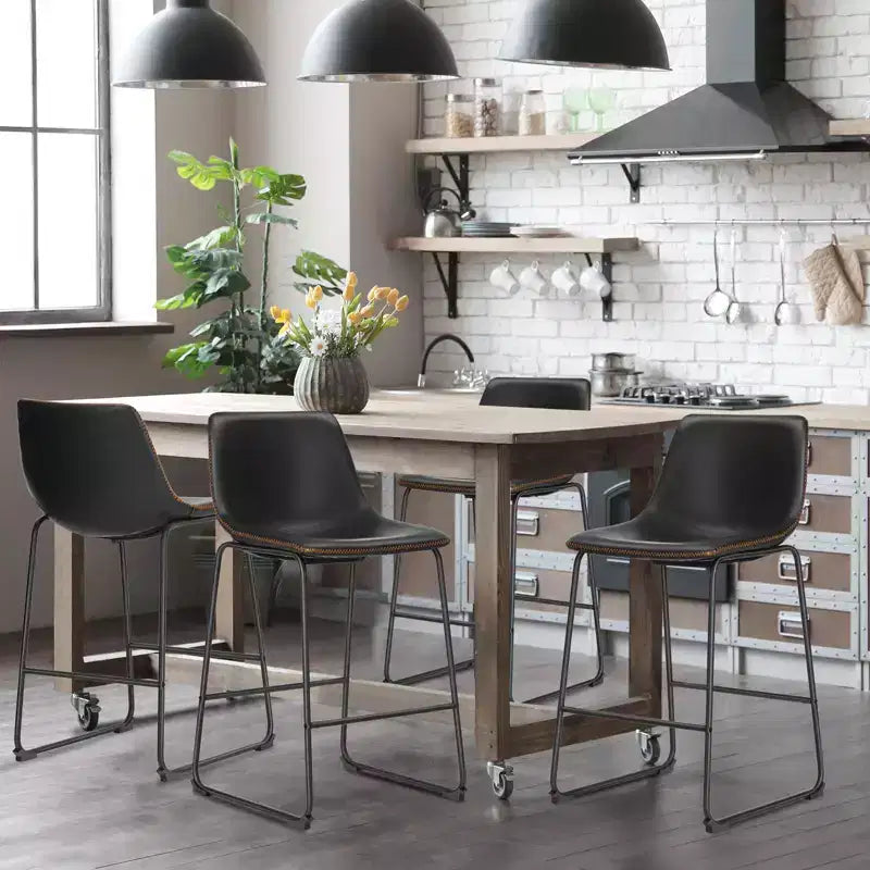 Tabourets de bar - Chaises de salle à manger sans accoudoirs pour la maison, le bureau et la cuisine