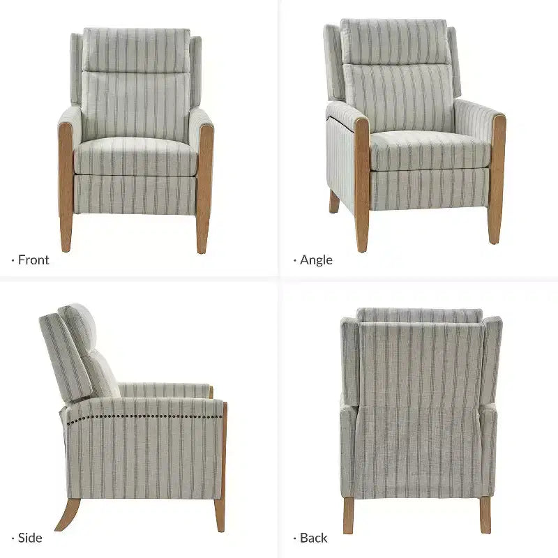Fauteuil inclinable à dossier inclinable Rosa - BEIGE