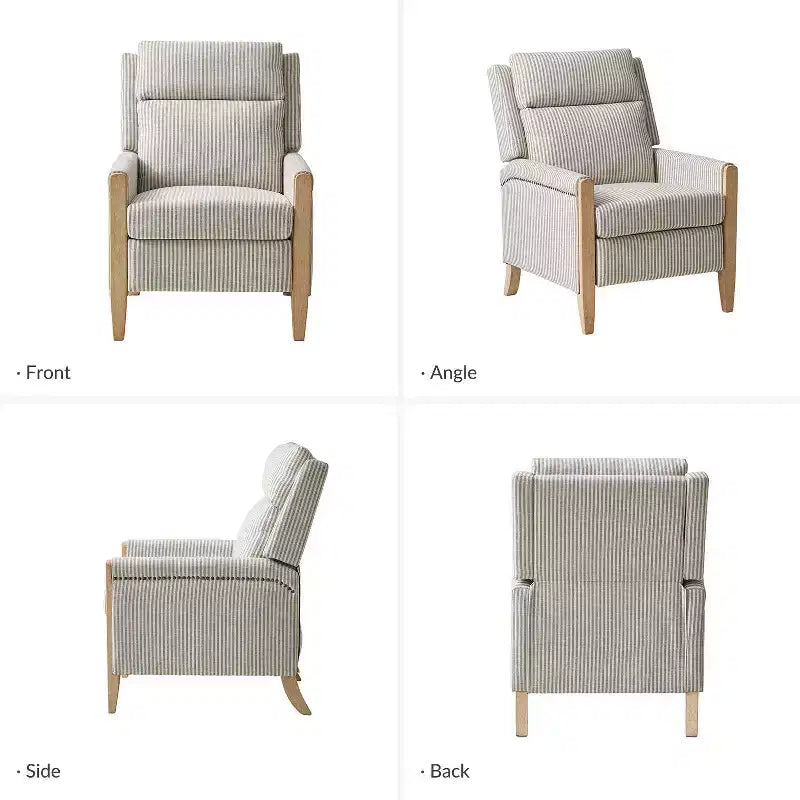 Fauteuil inclinable à dossier inclinable Rosa - BEIGE