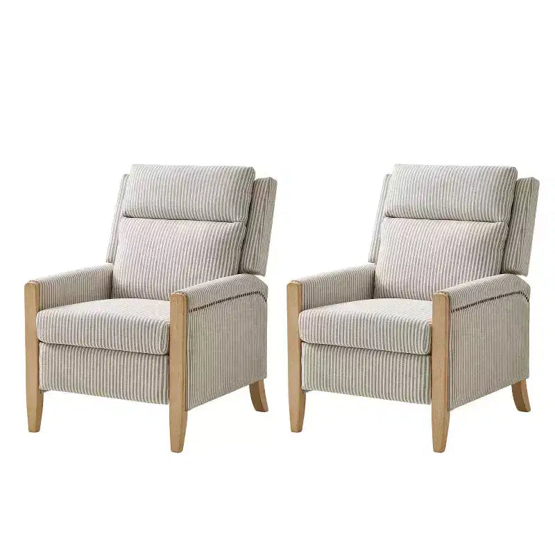 Fauteuil inclinable à dossier inclinable Rosa - BEIGE